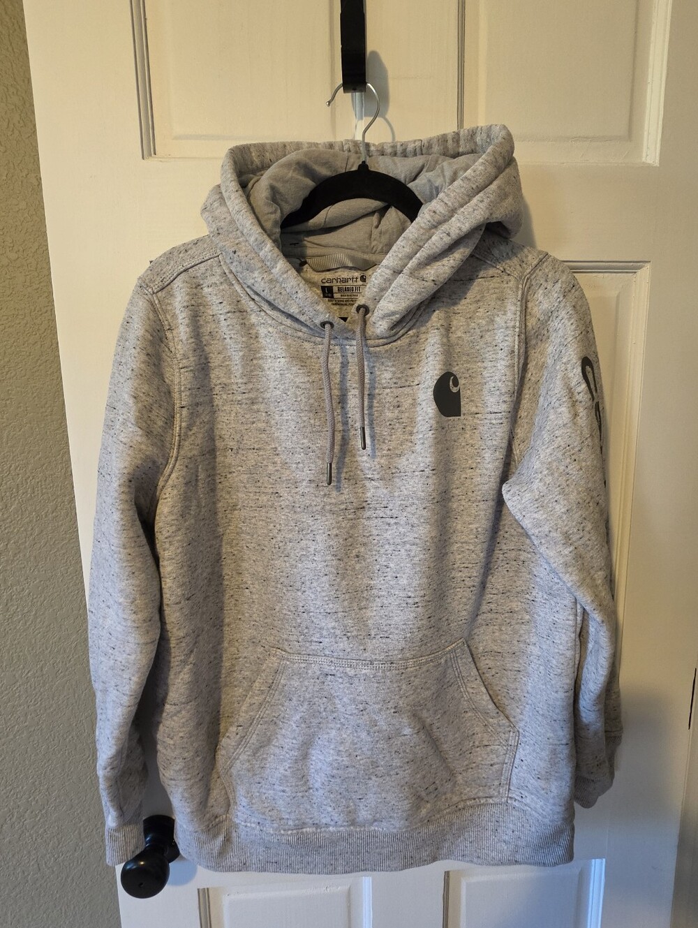 Carhartt Light Heather Gray Pullover Hoodie